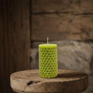 Vela hexágonos verde